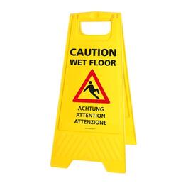 Warnaufsteller Caution Wet Floor