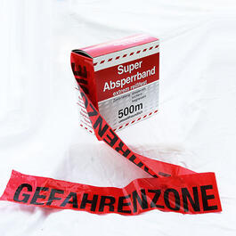 Absperrband Gefahrenzone